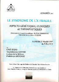 Le Syndrome de l'X Fragile : Aspects Génétiques, Cliniques et Thérapeutiques
